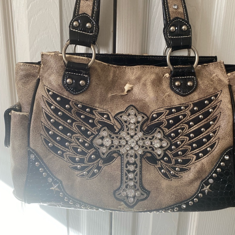 ‘Love Creek’ Western style purse